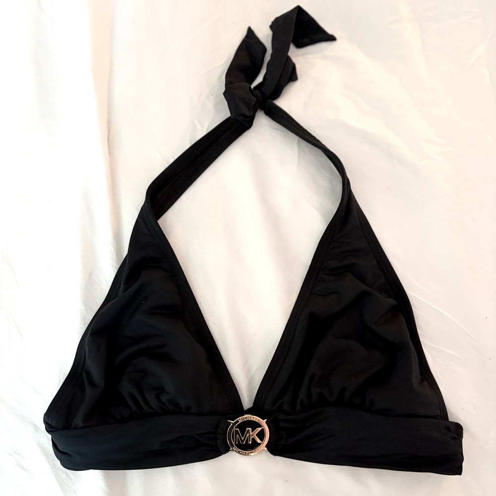 Michael Kors Black Bikini Top